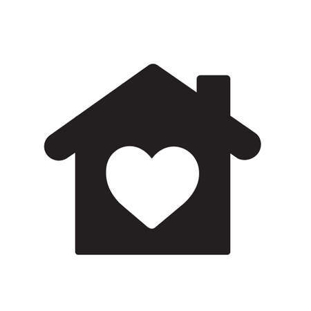 Home flat icon. vector illustration eps10のイラスト素材