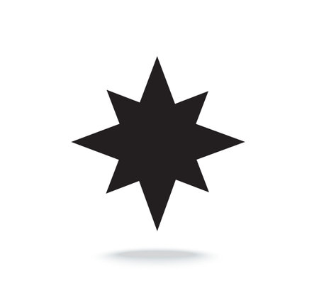 Star silhouette icon vector illustration eps10のイラスト素材