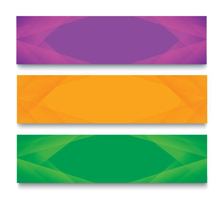 modern line template banner backgroundのイラスト素材