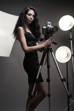 Elegant photographerの写真素材