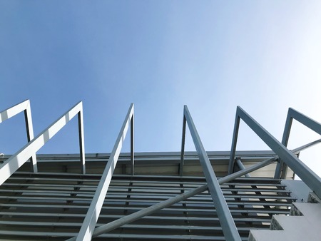 Modern buildings in the city.の写真素材