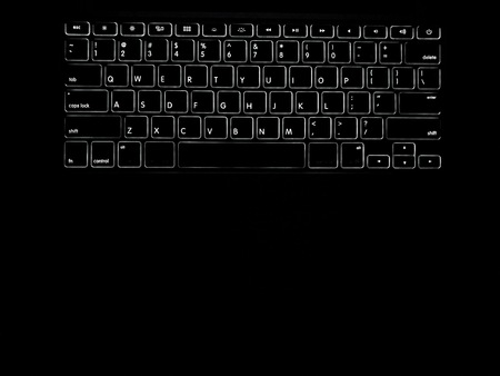 Modern keyboardの写真素材