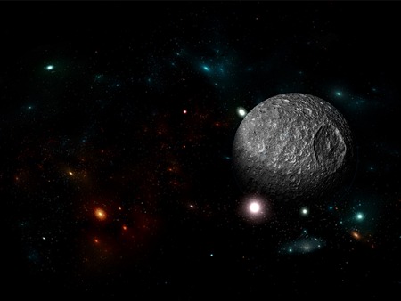 Planets and galaxies, science fiction wallpaper. Beauty of deep space. Billions of galaxies in the universe Cosmic art backgroundの写真素材