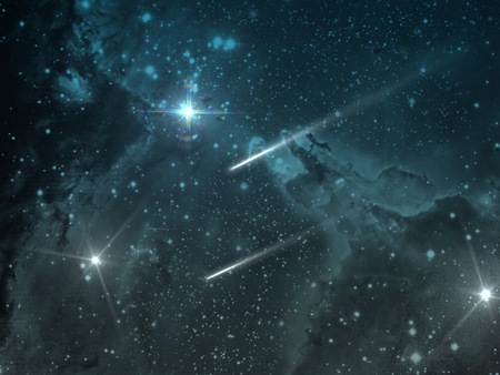 Planets and galaxy, science fiction wallpaper. Beauty of deep space. Billions of galaxies in the...