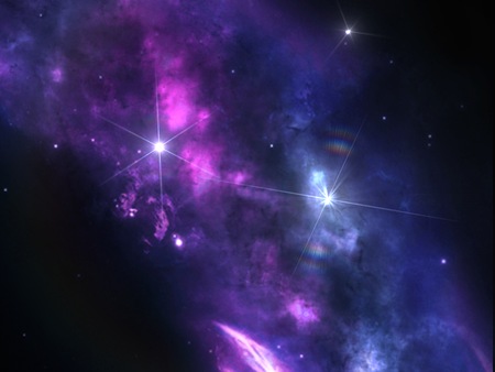 Planets and galaxy, science fiction wallpaper. Beauty of deep space. Billions of galaxy in the...