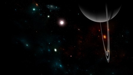 Planets and galaxy, science fiction wallpaper. Beauty of deep space. Billions of galaxy in the universe Cosmic art backgroundの写真素材