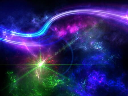 Galaxy a system of millions or billions of stars, together with gas and dust, held together by gravitational attraction.の写真素材