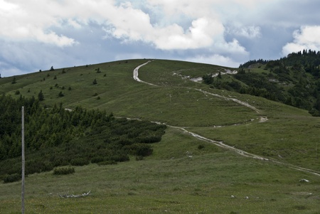 tourist marked trail cross
