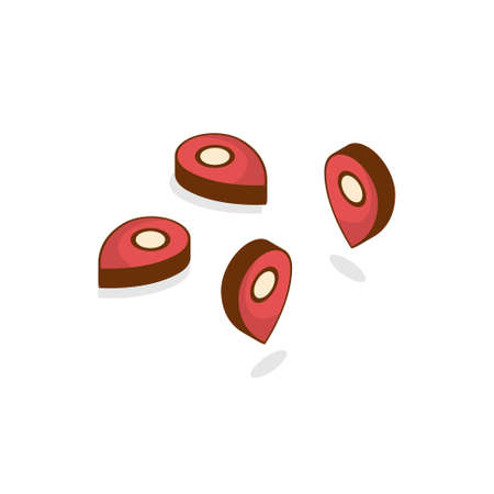 map pin isometric icon .isometric vector illustration.のイラスト素材