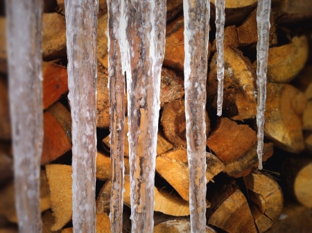 Icicles and woody chunkの素材