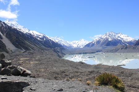 Glacier lakeの写真素材