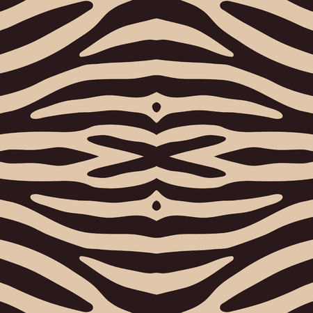 Abstract seamless background of zebra stripes. Beautiful natural animal pattern.のイラスト素材