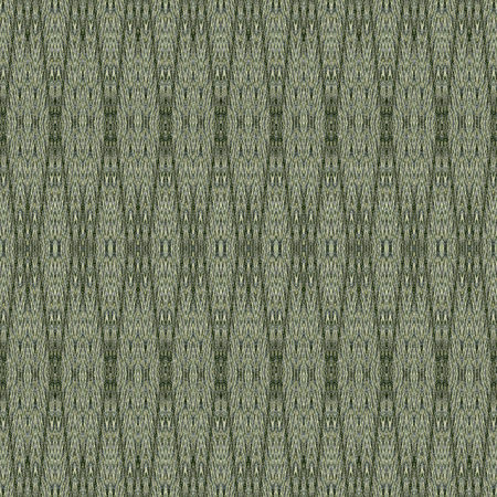 Seamless kaleidoscopic wallpaper tiles, drops of water on green palm leaf