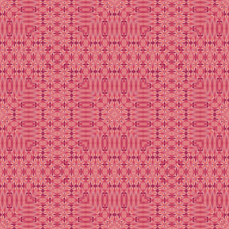 Kaleidoscope abstract background. Seamless pattern. Rose flower petal.