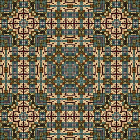 Kaleidoscopic wallpaper pattern or background