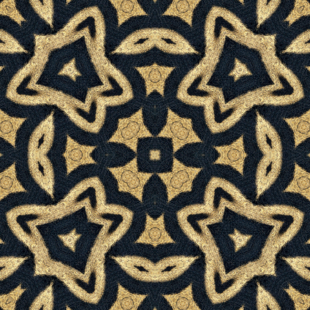 Oriental seamless wallpaper tiles, zebra stripes patternの写真素材