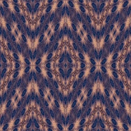 Kaleidoscopic abstract background. Seamless pattern. Feathers or plumage of a swan.