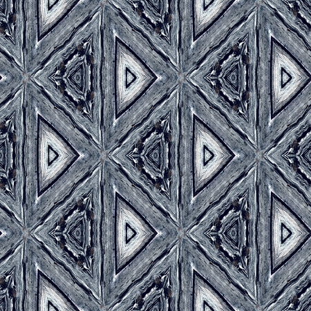 Kaleidoscope abstract background. Seamless pattern. Based on surface of old wooden beam.