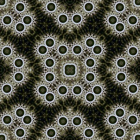 Seamless abstract wallpaper pattern, fractal tilesの写真素材