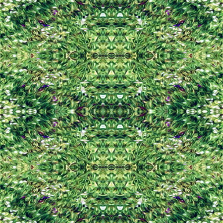 Abstract background or wallpaper, painted grass in impressionistic styleの写真素材