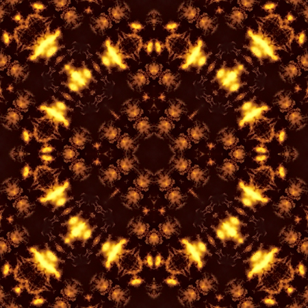 Seamless wallpaper tiles, blue sky and cloudsの写真素材