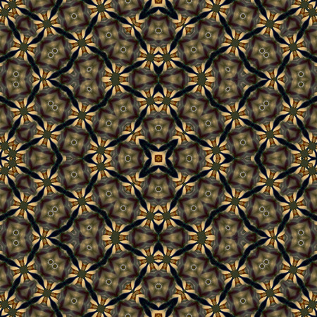 Kaleidoscope abstract background. Seamless pattern. Rose flower petal.