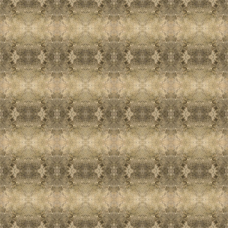Symmetrical geometrical grunge seamless background. Based on nature stone texture.