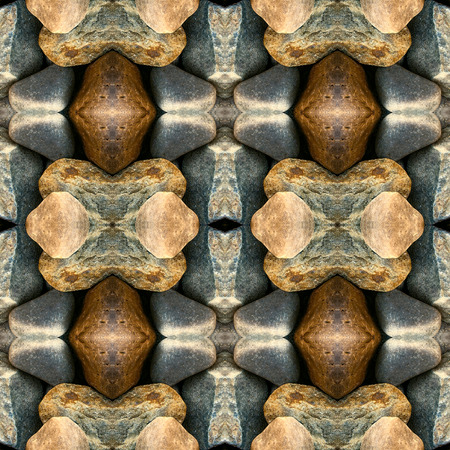 Seamless stone texture or decoration, abstract pattern. Design element for background or wallpaper.の写真素材