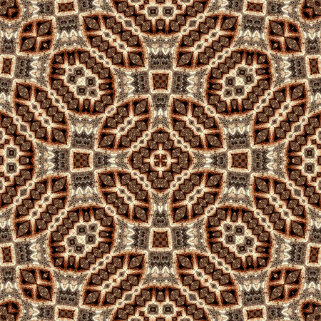 Natural wooden seamless texture or pattern, fantasy shapes out of bark of a tree. Background or wallpaper.の写真素材