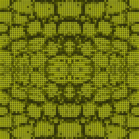 Green dot background in nature style. Vector eps 10のイラスト素材