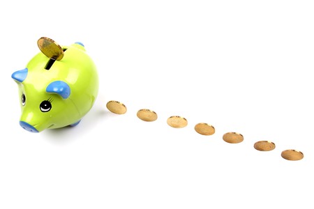 save your moneyの写真素材