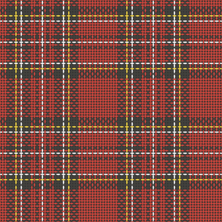 Seamless scottish squared cloth backgroundの写真素材