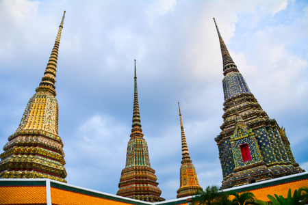 temple in thailandの写真素材