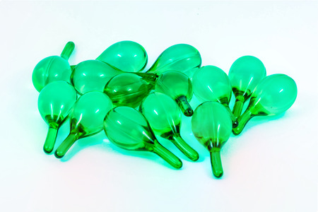 select focus of green vitaminsの写真素材