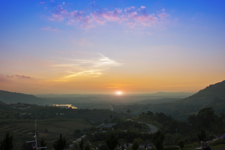 natural landscapeの写真素材