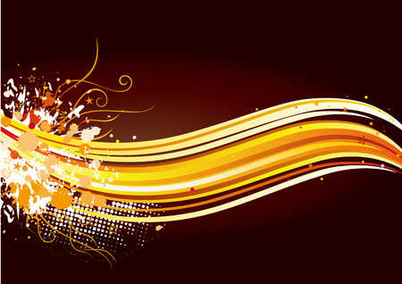 abstract background,paint,waveのイラスト素材