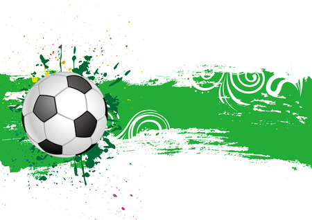 soccer design elementのイラスト素材