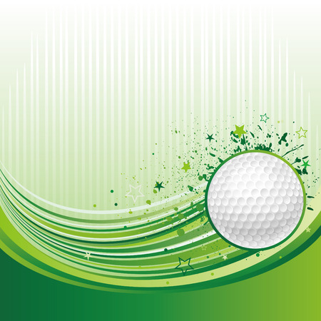   illustration of golf sportのイラスト素材