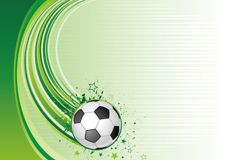 vector background of soccer sportのイラスト素材