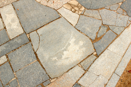 Paving stone path