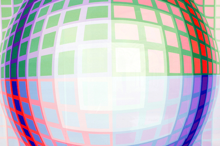 Optical Illusion Mosaicの写真素材