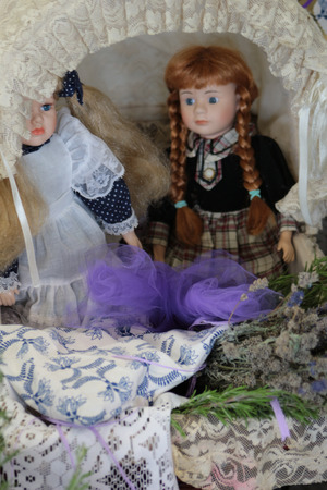 Retro dollsの写真素材