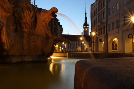 Night City Olomoucの写真素材