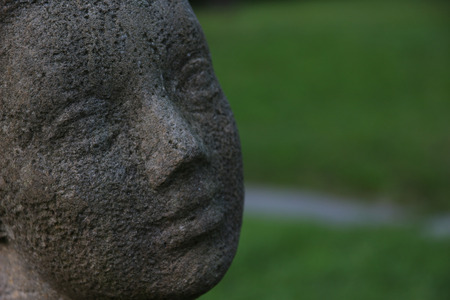 Woman sculpture statueの写真素材