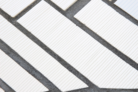 Abstract detail glass ceramic mosaics art background.の写真素材