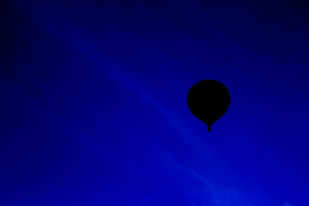 hot air balloonの写真素材