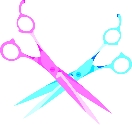 You entrust your hair to your stylist.  This design is perfect for thanking them! They will love it!のイラスト素材