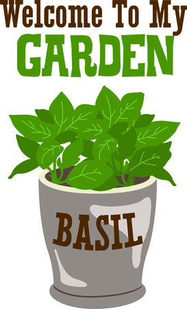 This is perfect for gardeners who enjoy working in the yard so everyone will enjoy their herbs.  They will love it!のイラスト素材