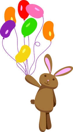 Planning for your Easter buffet table is lots of fun.  Dont forget this cute design to go with your dessert table!のイラスト素材