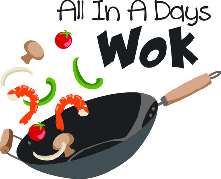 This Chinese food is perfect for your next design.のイラスト素材